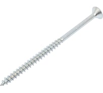 Шуруп для дерева Bohrer 6x100, универ., белый, 100 шт. SWZ-6х100-100