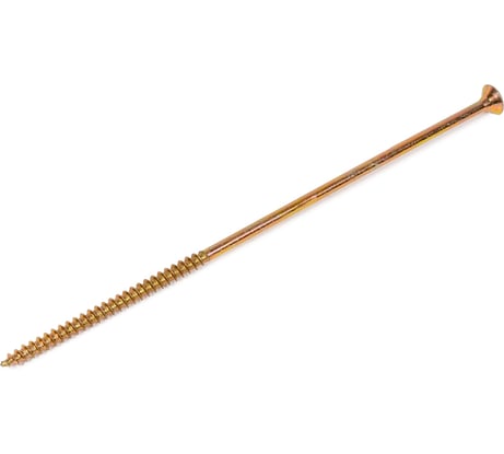 Шуруп для дерева Bohrer 6x200, универ., желтый, 30 шт. SYZ-6х200-30