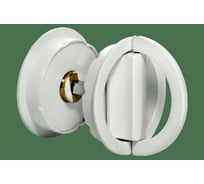 Комплект итальянских заверток MORELLI TWICE WC BIA для системы TWICE, цвет - белый 9012235