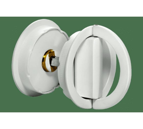 Комплект итальянских заверток MORELLI TWICE WC BIA для системы TWICE, цвет - белый 9012235