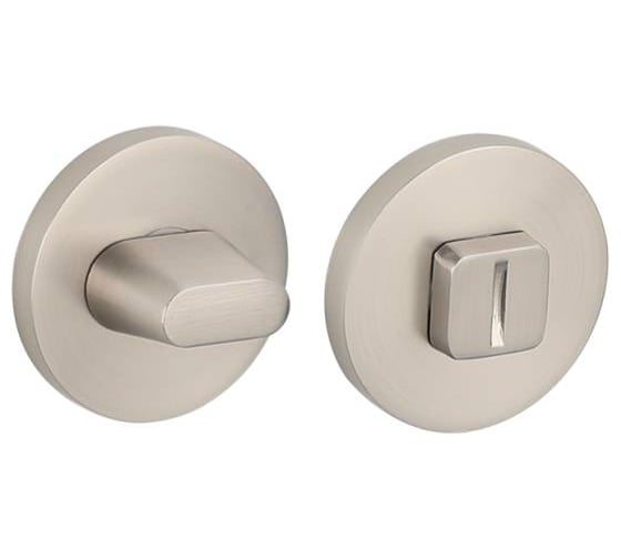 Завёртка сантехническая RUCETTI RAP WC SLIM-R MSN, на круглой розетке 6 мм, цвет - матовый сатинированный никель 9020346