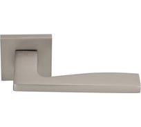 Ручка дверная RUCETTI RAP 34 SLIM-S MSN, на квадратной розетке 6 мм, цвет - матовый сатинированный никель 9020338