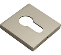 Накладка на цилиндр RUCETTI RAP KH SLIM-S MSN, на квадратной розетке 6 мм, цвет - матовый сатинированный никель 9020348