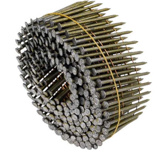 Гвоздь барабанный Пневмопарк 2,5*50 мм ершённый нержавеющая сталь ПневмоПарк (1,2 тыс.шт) МР-653234