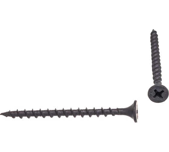 Универсальные оксидированные саморезы по дереву ЗУБР PH2, 3,5x35 мм, ТФ 6, 28 шт. 4-300036-35-035 1