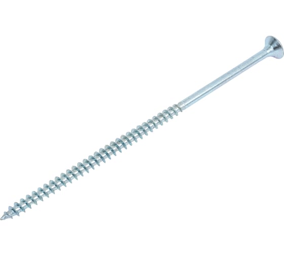 Шуруп для дерева Bohrer 5x120, универ., белый, 150 шт. SWZ-5х120-150