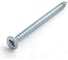 Шуруп для дерева Bohrer 4,5x25, универ., белый, 1000 шт. SWZ-4,5х25-1000 1
