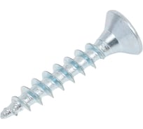 Шуруп для дерева Bohrer 3,5x20, универ., белый, 1000 шт. SWZ-3,5х20-1000