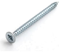 Шуруп для дерева Bohrer 3,5x25, универ., белый, 1000 шт. SWZ-3,5х25-1000