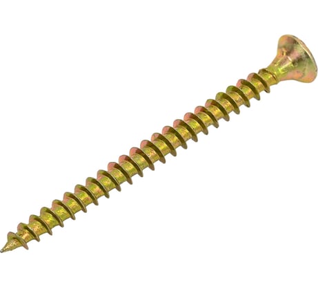 Шуруп для дерева Bohrer 3,5x45, универ., желтый, 600 шт. SYZ-3,5х45-600