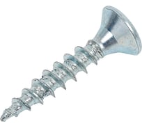 Шуруп для дерева Bohrer 3x16, универ., белый, 1000 шт. SWZ-3х16-1000