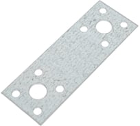 Плоское крепление Bohrer оцинк., 100x35x1,8 мм KP-100x35