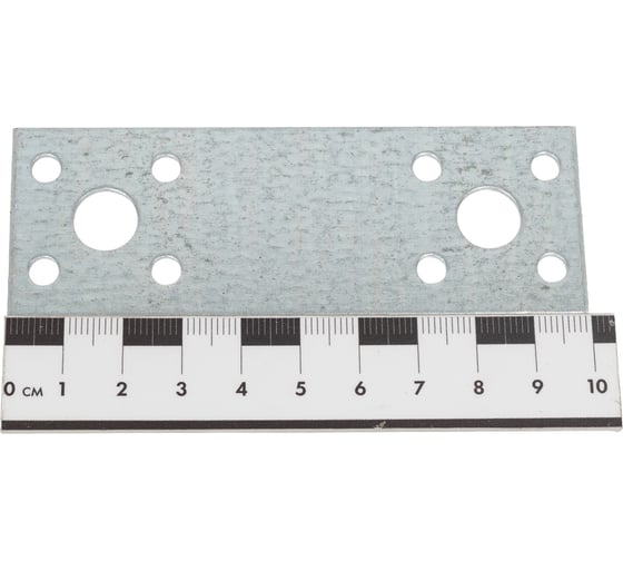 Плоское крепление Bohrer оцинк., 100x35x1,8 мм KP-100x35