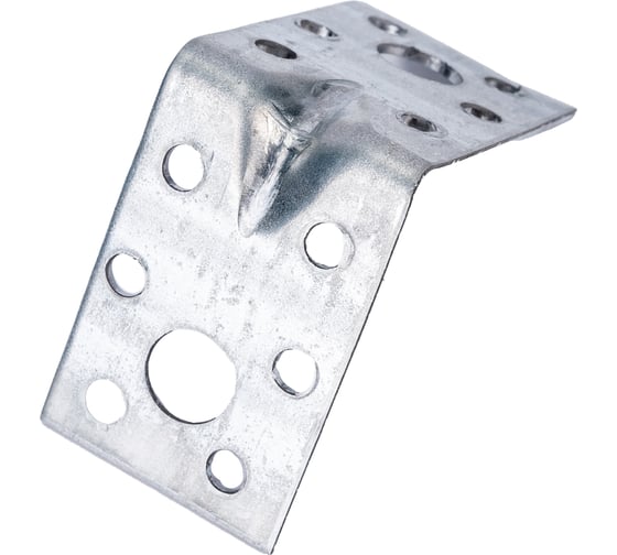 Усиленный уголок Bohrer оцинк., 50x50x35x1,5 мм 20 шт. KUU-50