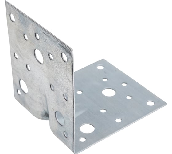 Усиленный уголок Bohrer оцинк., 100x100x80x1,5 мм KUU-100