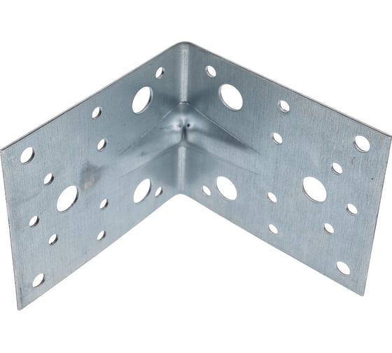 Усиленный уголок Bohrer оцинк., 100x100x80x1,5 мм KUU-100