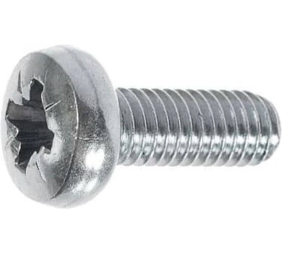 Винт ARNO INDUSTRIES 6х16 70 шт.. с полукруглой головкой DIN 7985 для крепления деталей сталь оцинкованный AB1000601632233