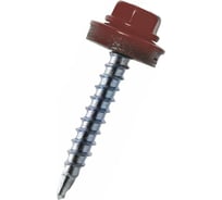 Кровельный саморез ARNO INDUSTRIES 5,5х25 1кг для крепления кровельных материалов RAL3009 оксидно-красный покрытие AB5305502539007