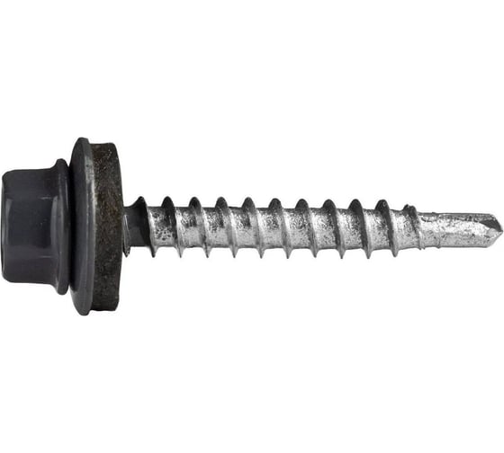 Саморез кровельный ARNO INDUSTRIES ARNO INDUSTRIES 5,5х19 1кг для крепления кровельных материалов RAL7024 графитовый серый покрытие RAL7024 AB530550197JU98