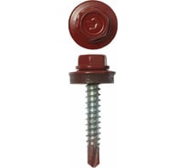 Кровельный саморез Bohrer 4,8x29, RAL 3003 красный рубин, 250 шт. SKRAL3003-4,8х29-250