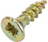 Шуруп для дерева Bohrer 2,5x10, универ., желтый, 1000 шт. SYZ-2,5х10-1000 3