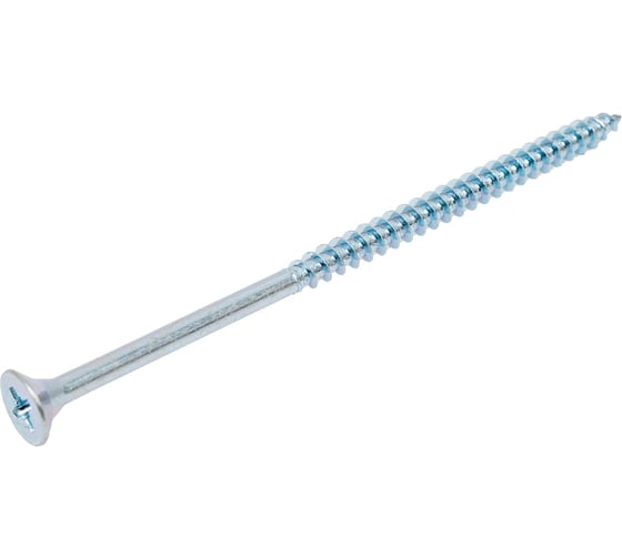 Шуруп для дерева Bohrer 5x100, универ., белый, 150 шт. SWZ-5х100-150