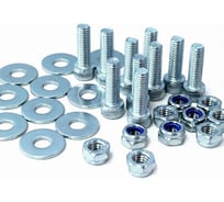 Винт нержавеющий 23 Болта 6х70 DIN912 со стоп гайкой и ув.шайбой,10 шт. 50074