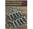 Винт-барашек 23 Болта оцинкованный 5х25 мм DIN 316 ,10 шт. УТ000018269ф10 2