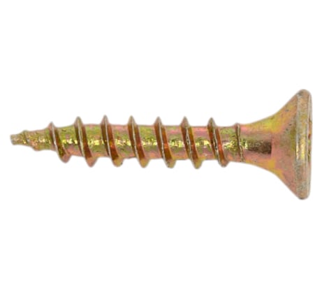 Шуруп для дерева Bohrer 3x16, универ., желтый, 1000 шт. SYZ-3х16-1000