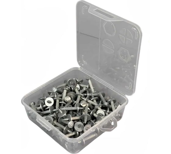 Гвоздь-дюбель 23 Болта 3,7х30 оцинкованный в органайзере, 100 шт. А50003703035001орг-ф100