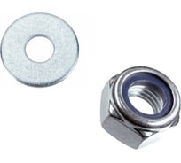 Набор 23 Болта Стоп гайки DIN985 +шайбы DIN9021 М8 нержавеющие (по 100 шт) АС3C00080093N07/АС5300800095007ф100