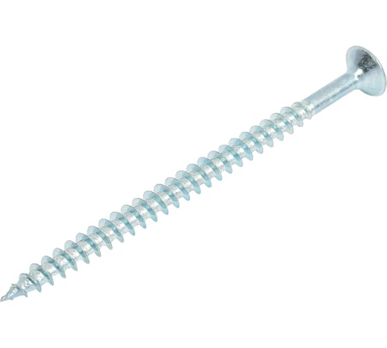 Шуруп для дерева Bohrer 4,5x70, универ., белый, 250 шт. SWZ-4,5х70-250