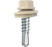 Саморез Крепстор 4,8х29 RAL 1015-светлая слоновая кость, 75 шт. 4665317059156