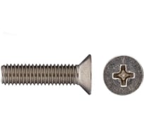 Винт ARNO INDUSTRIES 5х35 20 шт, с потайной головкой для крепления в резьбовые отверстия DIN 965 сталь оцинкованный AB8200503530198