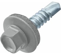 Кровельный саморез ARNO INDUSTRIES 5,5х25 1кг для крепления кровельных материалов RAL7004 сигнальный серый AB5305502574D07