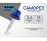Кровельный саморез ARNO INDUSTRIES 5,5х19 1кг для крепления кровельных материалов RAL 5005 сигнально-синий AB5305501955I98 2