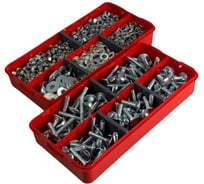 Набор органайзеров 23 Болта 2 в 1 болты гайки шайбы (М6) № 16 1000126/1000197