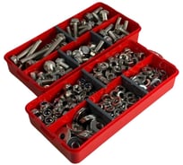 Набор органайзеров 23 Болта 2 в 1 болты гайки шайбы (М8) № 15 1000160/1000200