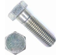 Болт boltnn.ru DIN 933 1/2-13 UNC х 1 1/4 (32мм) Gr5 (8.8) цинк 3 шт 4687207694933