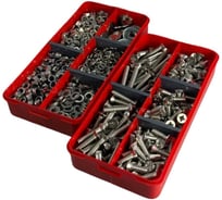 Набор органайзеров 23 Болта 2 в 1 винты гайки шайбы (М6) № 15 1000050/1000199