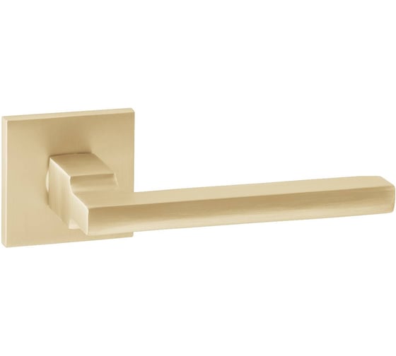 Ручка дверная TIXX Магнолия, золото матовое сатинированное TIXX 230-03 slim SSG