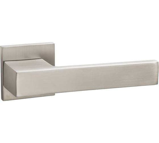 Ручка дверная TIXX Акация, никель супер матовый TIXX 233-03 slim MSN