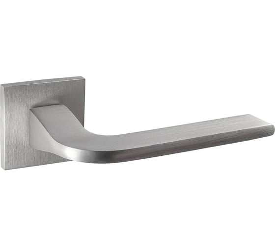 Ручка дверная TIXX Сцилла, никель супер матовый TIXX 236-03 slim MSN