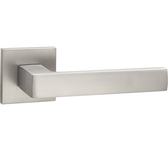 Ручка дверная TIXX Примула, никель супер матовый TIXX 231-03 slim MSN