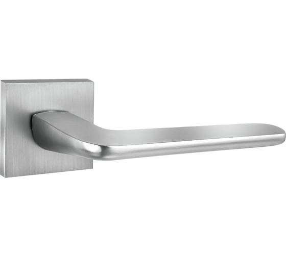 Ручка дверная TIXX Калатея, никель супер матовый TIXX 235-03 slim MSN