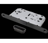 Защелка сантехническая магнитная TIXX LBM 5096 pl Black с пластиковой ответной планкой черный TIXX LBM 5096 pl Black