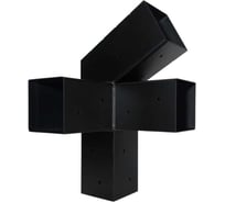 Соединители для бруса Parallax 100х100 - №13 515BX100100-13-BRS