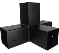 Соединители для бруса Parallax 100х100 - №5 515BX100100-05-BRS