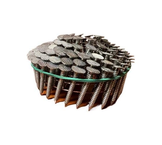 Гвоздь кровельный Пневмопарк оцинкованный с кольцевой(ершённый) накаткой 3,1*28 мм ПневмоПарк(0,96 тыс.шт) МР-654460