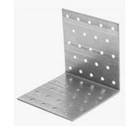 Крепежный уголок ARNO INDUSTRIES 50х50х35 мм 10 шт.. усиленный для соединения и усиления деревянных конструкций сталь оцинкованное покрытие AJW005035234G99